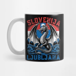 Slovenija - Dragon Ljubljana Symbo Mug